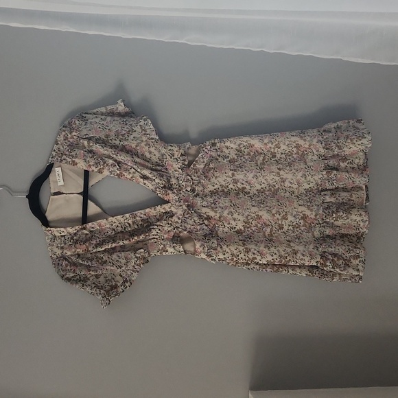⭕️ PRICE FIRM Storia Noemie Floral Open Back Cottagecore Dress Size Small - Picture 3 of 6